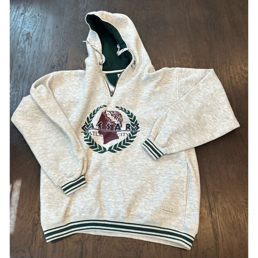 Vintage Caesar’s Palace Quarter Zip Hoodie